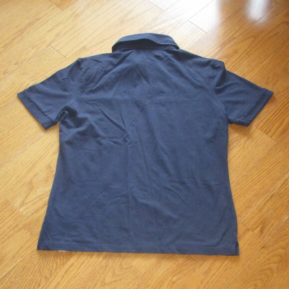 Men's Private Member Navy Blue Cotton Stretch Polo Shirt Size Small - Picture 2 of 4
